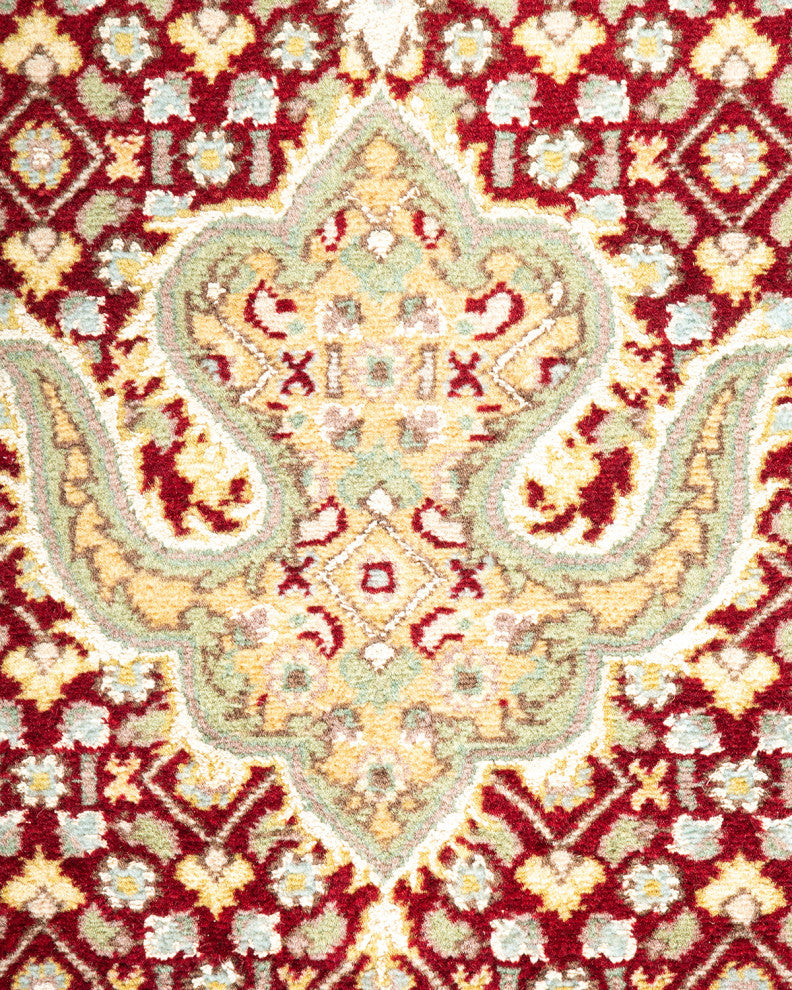 Mogul, One-of-a-Kind Hand-Knotted Area Rug Red, 8'0"x9'10"