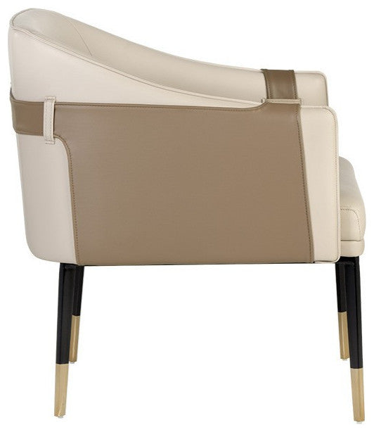 Carter Lounge Chair, Napa Beige/Napa Tan