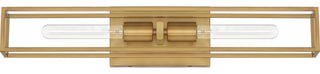 Quoizel LGN8624 Leighton 2 Light 24"W Bath Bar - Weathered Brass