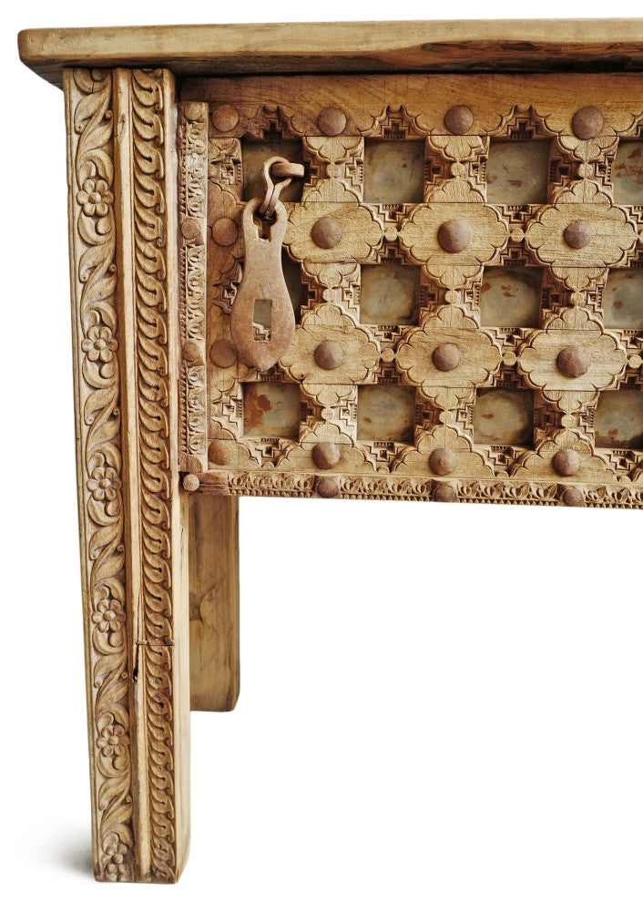 Raw Old Door Console Table