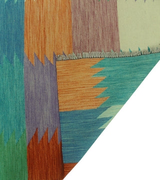 Winchester Kilim Hazrat Rust/Blue Rug, 8'2x9'9