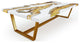 Morano Olive Wood Coffee Table, White, W: 31.5" 80cm X L: 63.0" 160cm