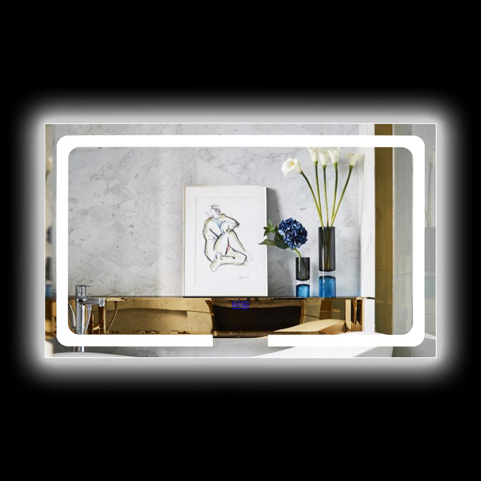 CHLOE Lighting LUMINOSITY Rectangular TouchScreen LED Mirror