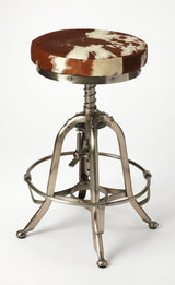 Industrial Chic Barstool, Multi-Color