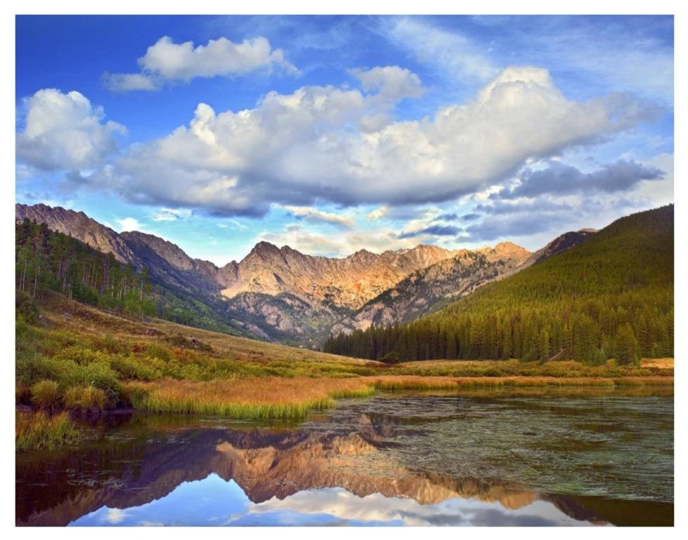 "Mt Powell and Piney Lake, Colorado" Paper Print by Tim Fitzharris, 34"x26"