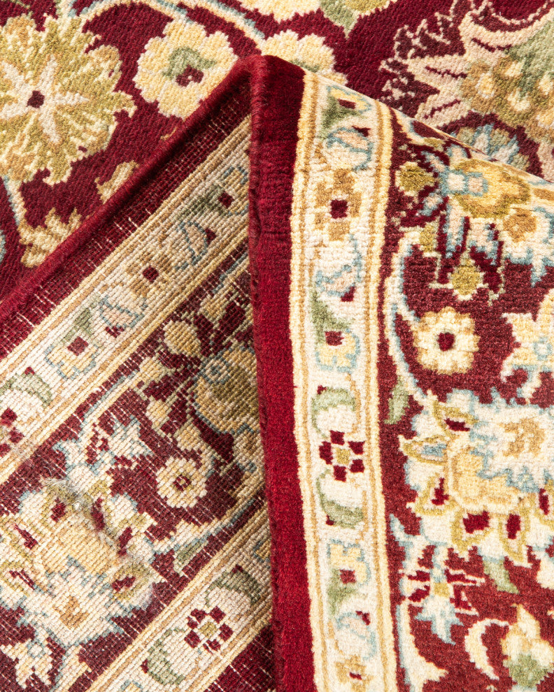 Tonk, One-of-a-Kind Hand-Knotted Area Rug Red, 3'1"x5'2"