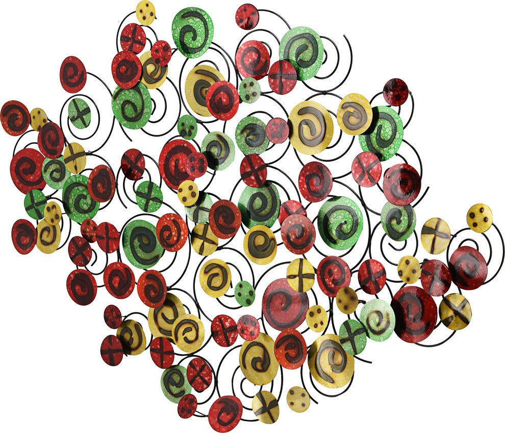 Hypnosis Metal Wall Sculpture