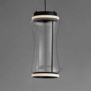 ET2 E21382-18 Syndicate 19" Tall LED Mini Pendant - Black