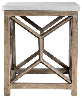 Uttermost Catali Stone End Table