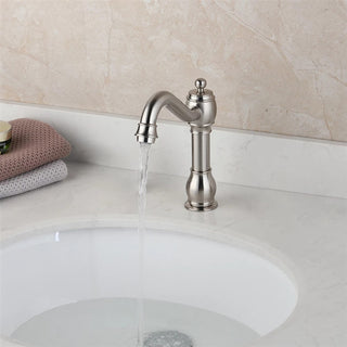 BathSelect Commercial Brushed Automatic Sensor Faucet Nickel