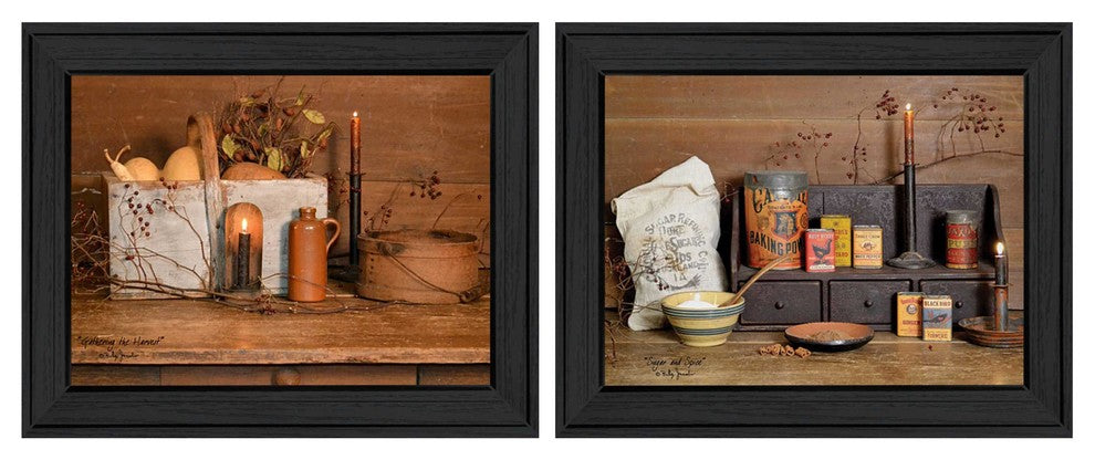 "Baking Supplies" Collection By Billy Jacobs, Printed Wall Art, Black Frame