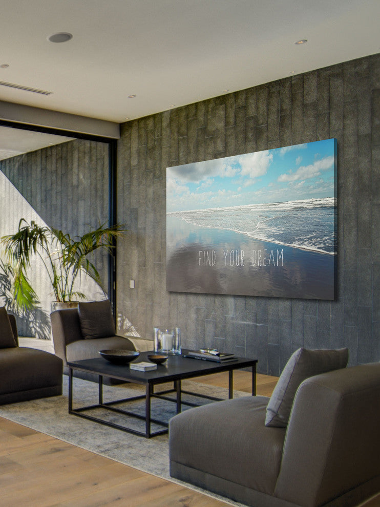 "Find Your Dream" Print on Canvas, 30x20 cm