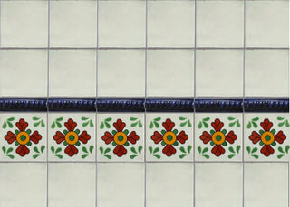 5 pcs Cobalt Blue Rope Molding