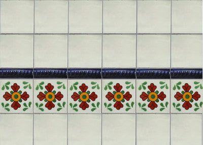 5 pcs Cobalt Blue Rope Molding