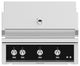 Hestan GMBR36-LP 89000 BTU 36"W Liquid Propane Built-In Grill - Stealth