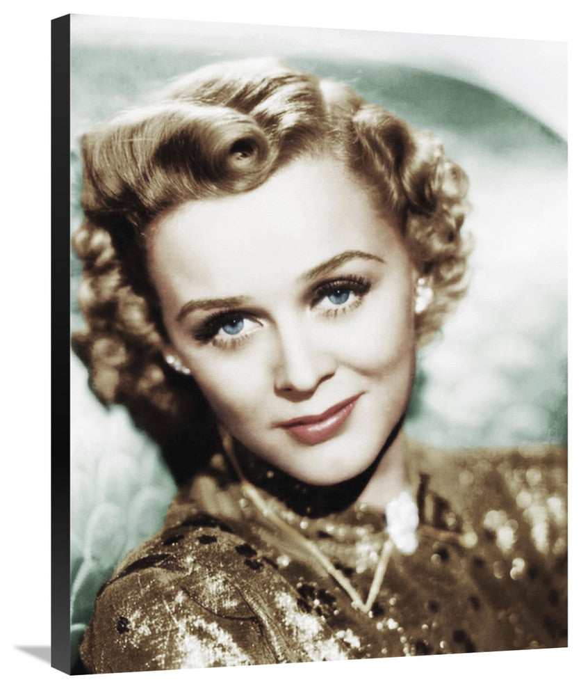 "Gloria Stuart" Stretched Canvas Giclee by Hollywood Photo Archive, 24"x30"