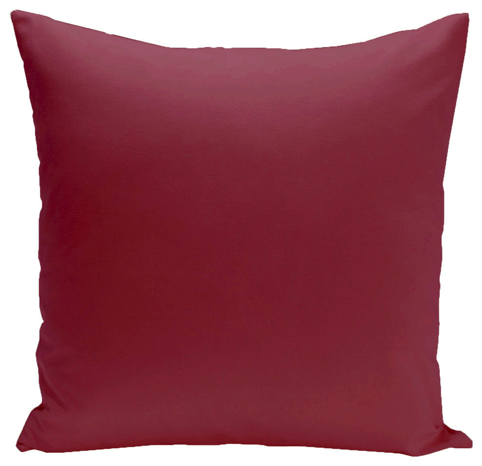 Holiday Brights Collection Pillow, Cranberry, 26"x26"