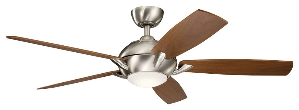 Kichler Geno 54 inch LED Ceiling Fan, Brushed Stainless Steel
