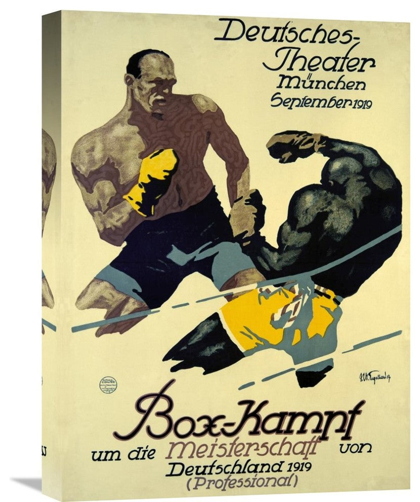Box-Kampf, 16"X22"