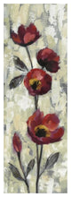 "Simple Red Floral I" Digital Paper Print by Silvia Vassileva, 14"x38"