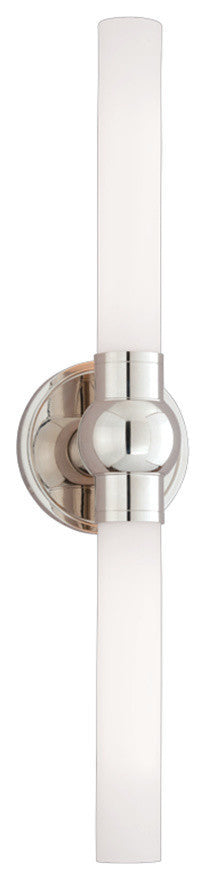 Hudson Valley Cornwall 2-Light Bath Bracket in Satin Nickel