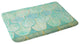 Cori Dantini Turquoise Scallops Memory Foam Bath Mat