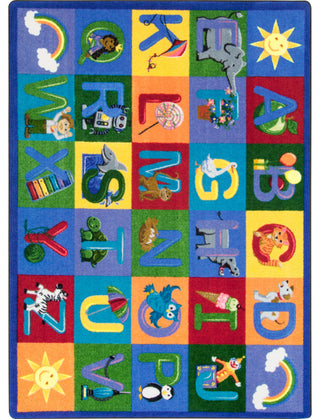 Learning Letter Sounds Rug, 7'8"x5'4"
