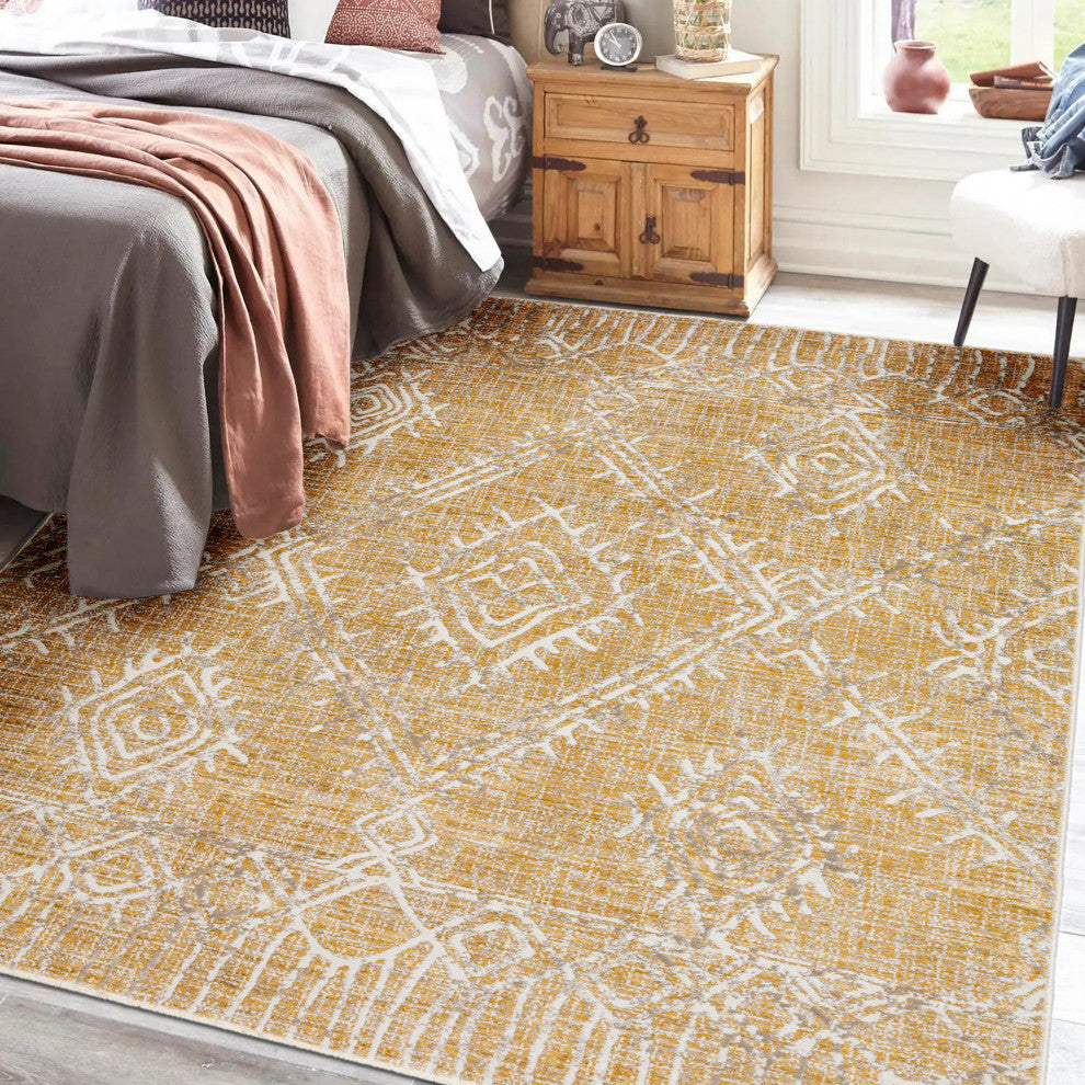 Izmir IZ1 Gold 9' x 13'2" Rug
