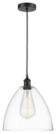 Innovations 616-1P-BK-GBD-122 1-Light Mini Pendant, Matte Black