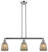 Innovations Lighting 213-Pn-G146-Led 3 Light Dimmable Led Island Light