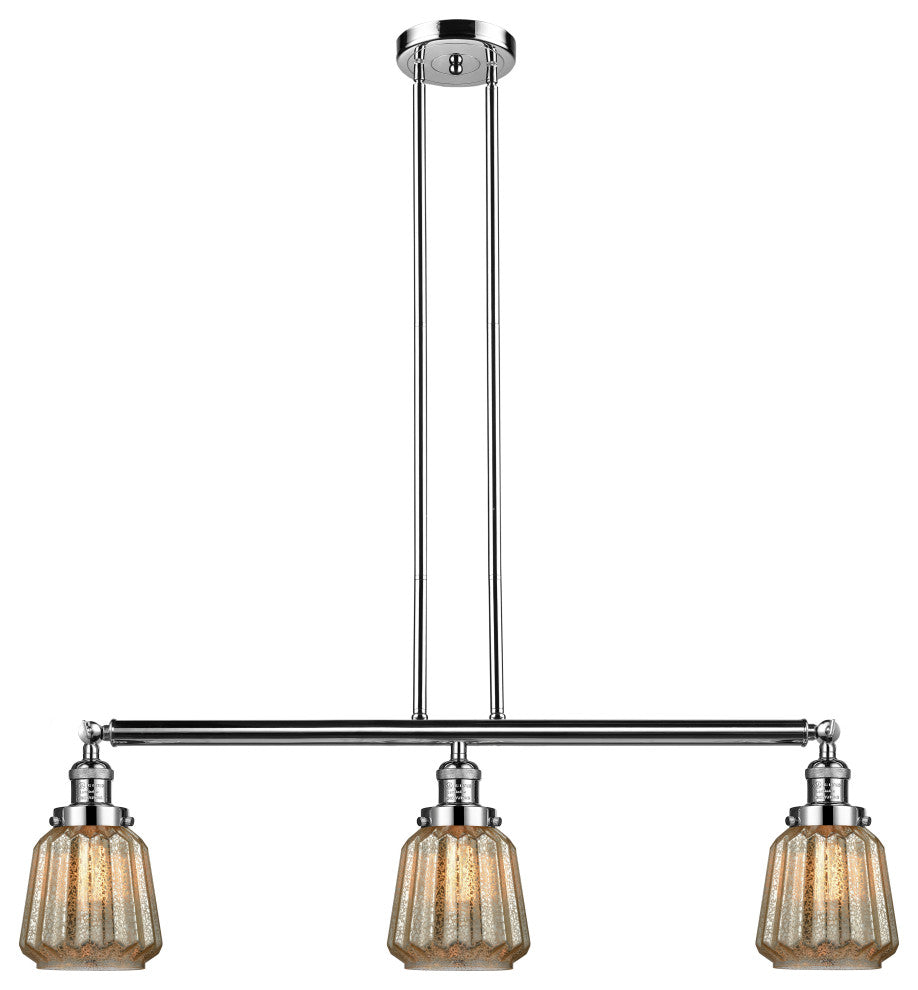 Innovations Lighting 213-Pn-G146-Led 3 Light Dimmable Led Island Light