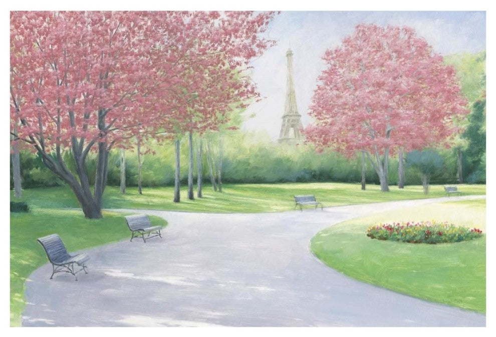 "Parisian Spring" Digital Paper Print by James Wiens, 32"x22"