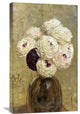 "A Vase of Dahlias" Artwork