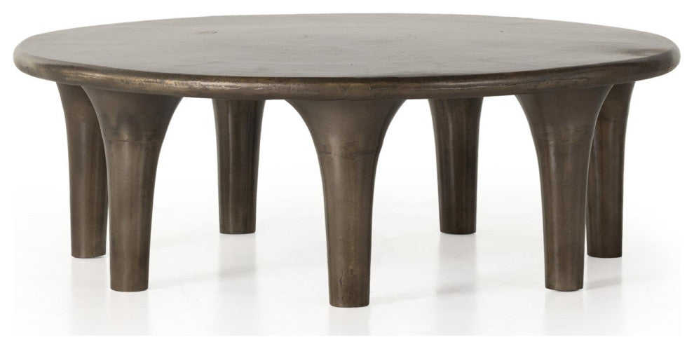 Kelden Coffee Table-Aged Bronze