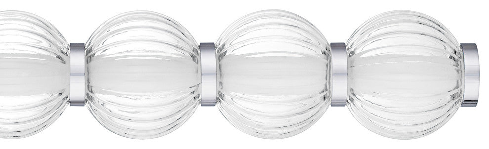 Quoizel PCELW8532 Elway 9 Light 32"W LED Bath Bar - Polished Chrome