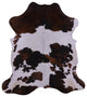 6' 8" X 6' 0" Natural Cowhide Rug C2342