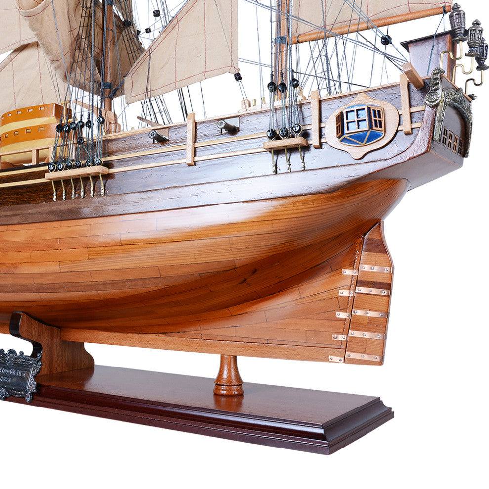 Hms Bounty New Museum-quality Fully Assembled Wooden Model Ship
