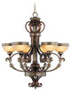 Jefferson Chain-Hang Light, Brushed Nickel