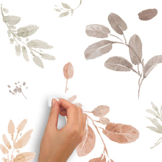 Lisa Audit Autumn Dancing Leaves Peel & Stick Wall Decals
