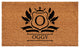 Calloway Mills Imperial Doormat, Letter O