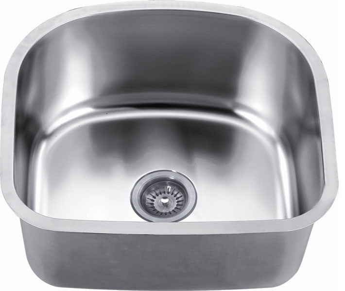 Dawn ASU105 Undermount Arched Single Bowl Kitchen Sink
