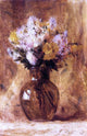 Dwight W Tryon Chrysanthemums, 18"x27" Wall Decal Print