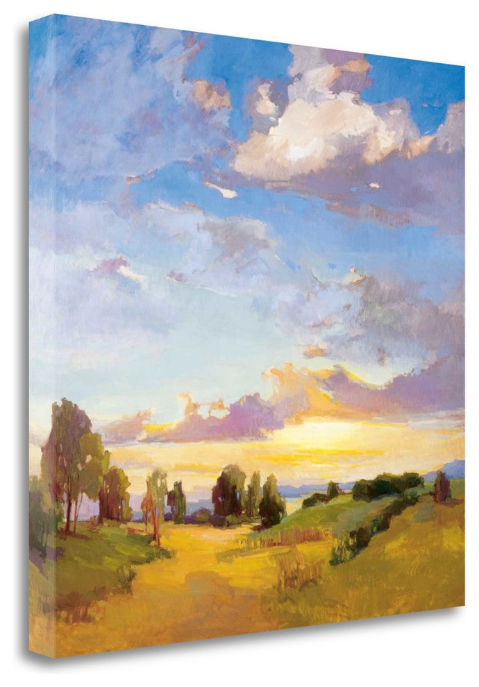 "Golden Horizons" By Vicki Mcmurry, Giclee Print on Gallery Wrap Canvas