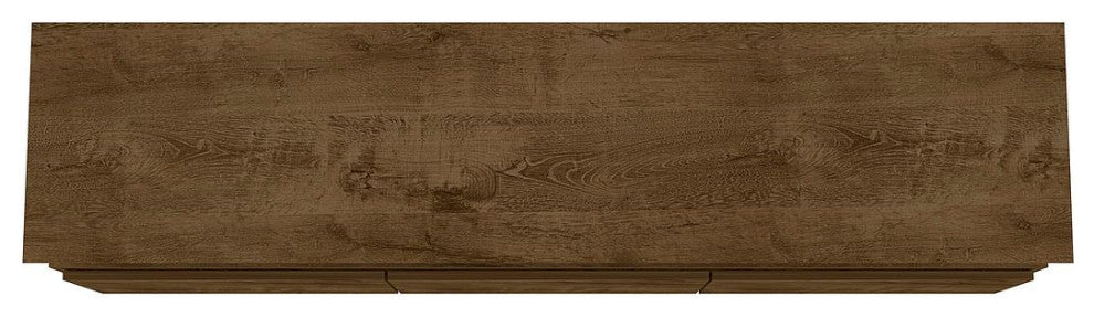 Yonkers 70.86 TV Stand in Rustic Brown