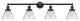 Innovations 215-Ob-S-G42-Led 4 Light Dimmable Led Adjustable Vanity Light