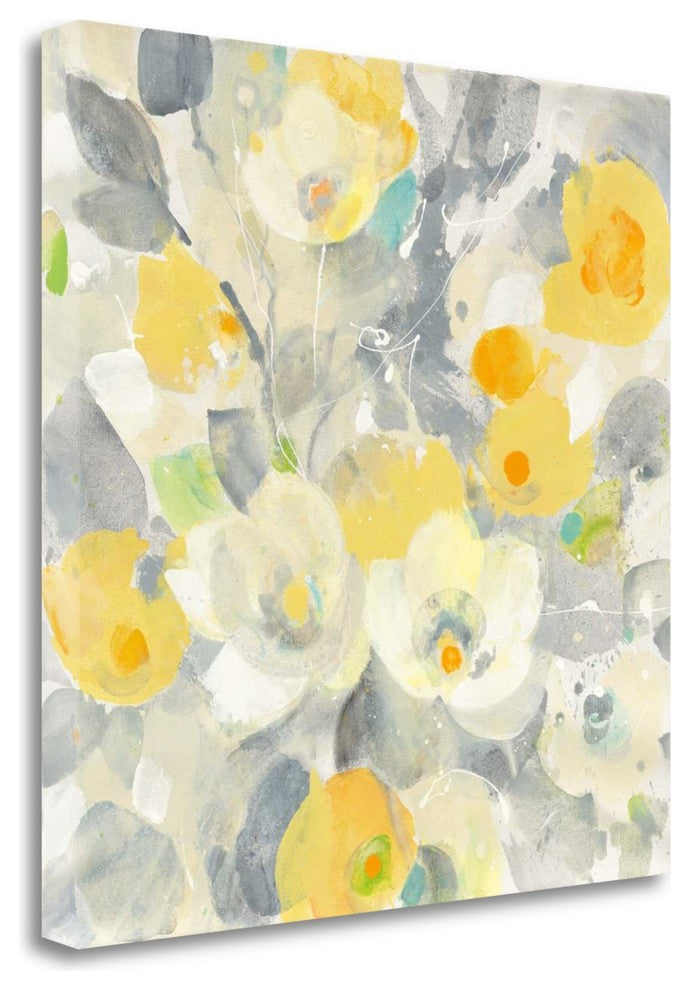 "Buttercups I" By Albena Hristova, Giclee Print on Gallery Wrap Canvas