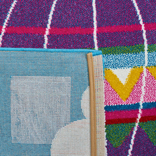 Safavieh Carousel Kids Collection CRK118M Rug, Blue/Green, 9' X 12'