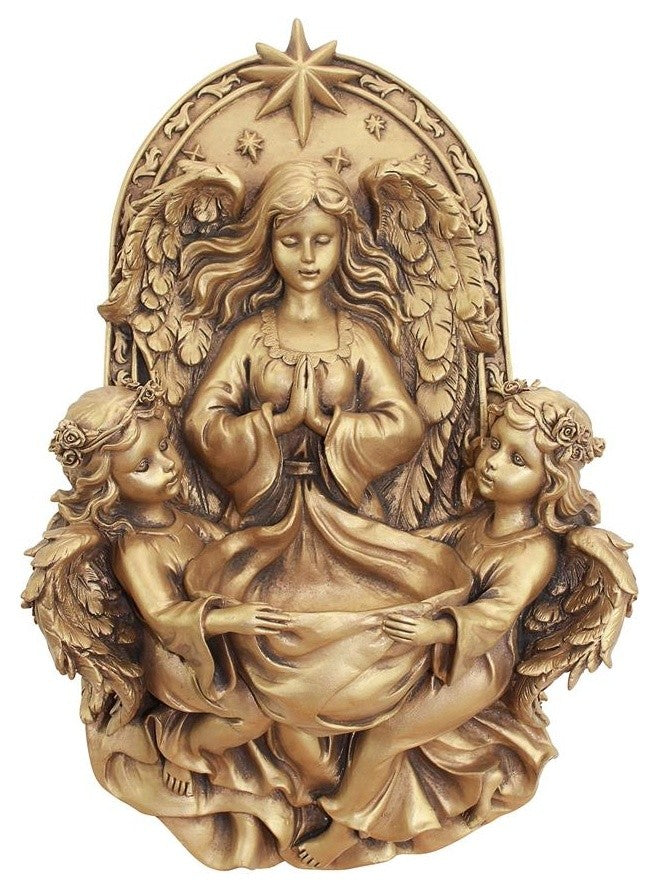 Holy Guardian Angels Wall Font Sculpture
