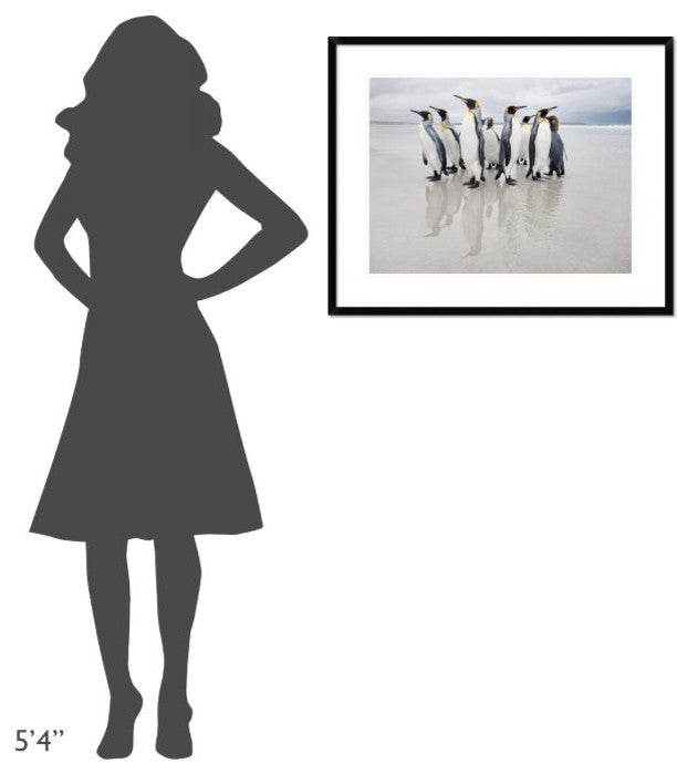 "Bodyguard" Framed Digital Print by Joan Gil Raga, 32x26"