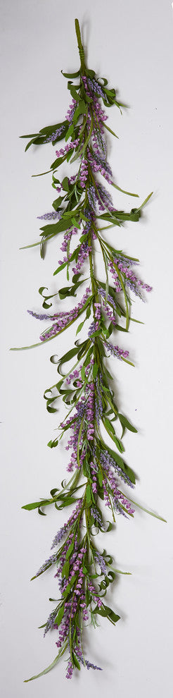 Faux Lavender Garland